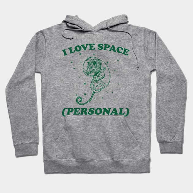 i love space ( personal ) - Retro Cartoon T Shirt, Possum Meme Hoodie by CamavIngora